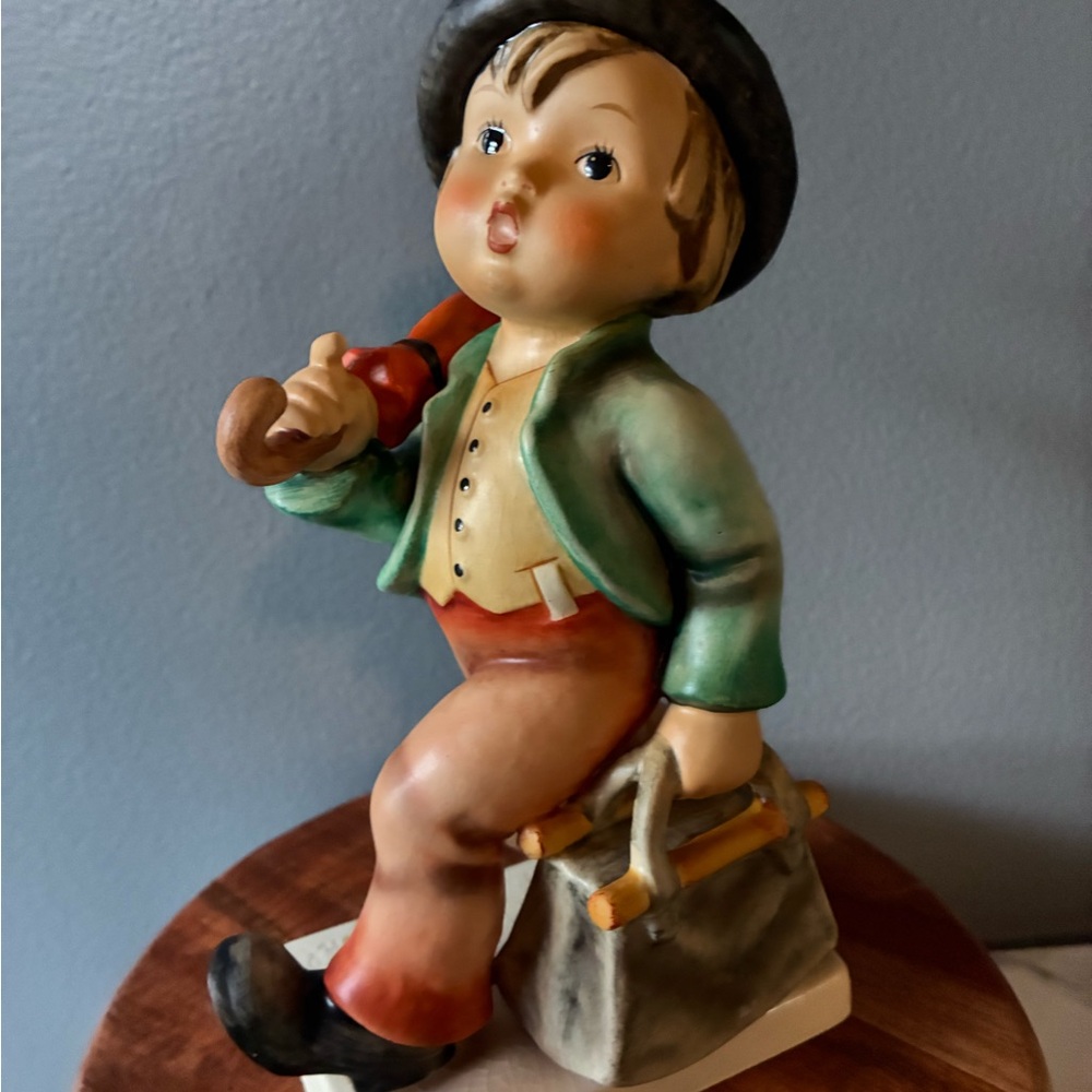 Vintage Goebel Hummel Figurine “Happy Traveler” – West Germany - Hand painted